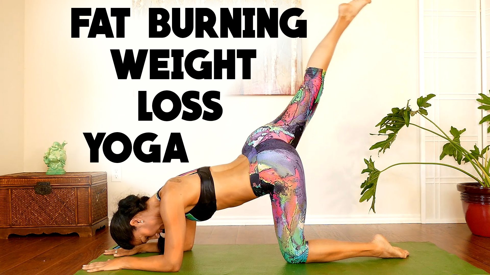 burn excess body fat with yoga